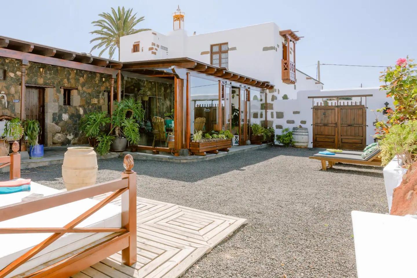 Gasthaus Casa Emblematica Garaday Lanzarote Tinajo Exterior foto